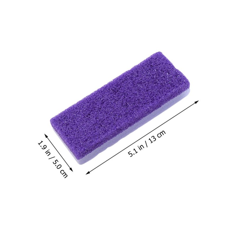 FRCOLOR 5pcs Foot Pumice Stone Callus Remover Double-sided Foot Scraper