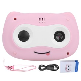 X11 Children Camera High Definition Digital ABS Baby Toy Mini SLR  Photos Videos GamesPink