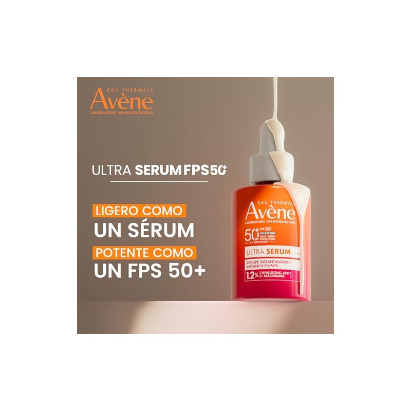 Avene Protector solar en suero, Efecto rellenador, 30ml
