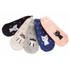 Neko Town Cat Socks, 5 Pair Set, Women's, Ankle Length,