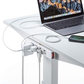 Sanwa Supply TAP-SP34MG-3 Thunder Guard Tap, 3P, 4 Socks, 9.8 ft (3 m)