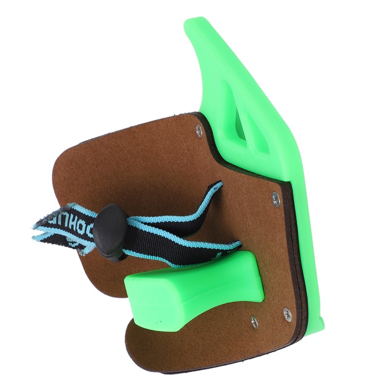 Archery Finger Tab Shooting Tabs Double Layer Leather Tabs Guard