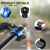 Garegce Bicycle Bell, Mini Bicycle Bell, Loud, Fluium Alloy Bicycle