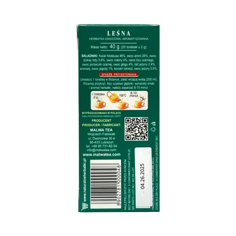 Malwa Forest Fruits Fruit Tea 40g