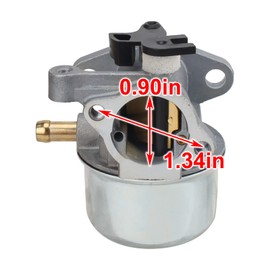 Carbhub 799866 Carburetor for 790845 799871 796707 794304 128M02 12H802 122M02 Engines Troy Bilt 6.75 Toro Craftsman Lawn Mower with 491588 Air Filter