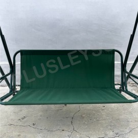 PLUSLEYSC Seat Patio Swing Seat Cover, Waterproof Thickened 900D 2/3 Seat Chair Bench Replacement, General Heavy Duty Swing Seat Cover (Deep Green, 54.3x19.7x19.7 inch)