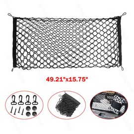 SHENKENUO Heavy Duty Trunk Envelope Style Cargo Luggage Organizer Net For Car SUV Truck