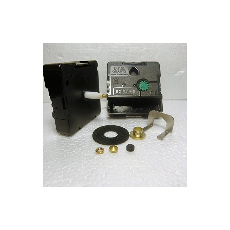 New Replacement UTS High Torque Euroshaft Quartz Clock Movement (Shaft