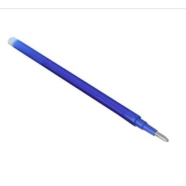 12 Black Pilot Friction Refills Compatible for Erasable Gel Pen Black Tip 0.7. Stick for Writing at School, on Fabric and Leather Thermo-Erasable