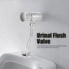 G1/2 Urinal Flush Valve Set Wall Mounted Hand Press Flushing