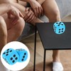 UPKOCH Giant EVA Foam Dices, 2PCS Foam Dice Cube Jumbo