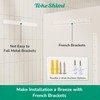 TokeShimi 24x30 Frameless Bathroom Mirror for Over Sink, Tempered Beveled