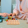 WRITWAA Hand Rehabilitation Training Device Wooden Screw Board for Hand