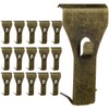 Ripeng 16 Pieces Brick Wall Clips and Hooks for Hanging