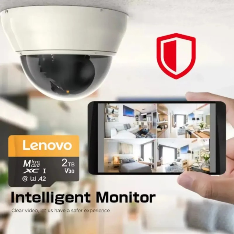 MicroSDXC Lenovo Pro Endurance de 2 TB con Adaptador y