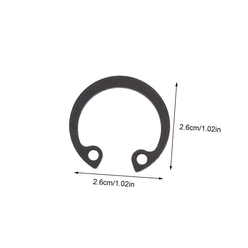 CHILDWEET 1set Retaining Snap Ring External C-clips Shaft Retaining Ring