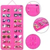 AROUY Sunglasses Organizer Storage, Hanging Dust Proof Wall Pocket Glasses