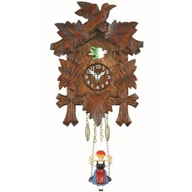 Trenkle Kuckulino Black Forest Clock with quartz movement and cuckoo chime TU 2005 SQ