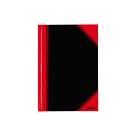 Bantex 3 x A5 Ruled Notebook 192 Pages 70gsm Hardback Black