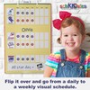 SchKIDules Deluxe Magnetic Visual Schedule & Reward Chart w/189 Colorful