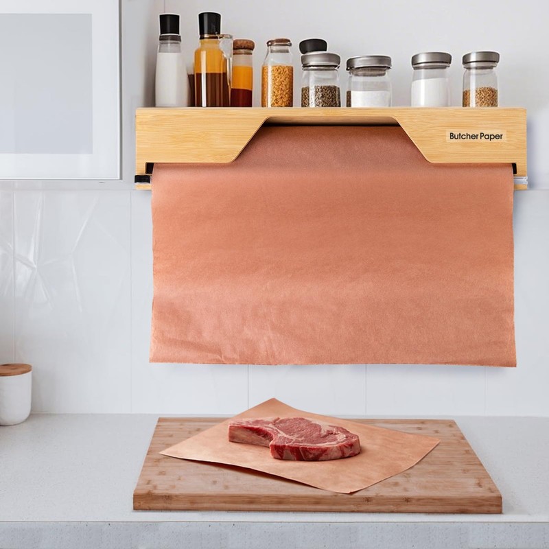 Libreshine 18 Inch Butcher Paper Dispenser with Cutter | Heavy-Duty
