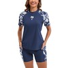 Halcurt - Traje de baño de dos piezas para mujer
