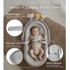 Wipe-Clean Baby Changing Pad, Waterproof Durable PU Pad, Soft &