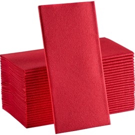 Servilletas Papel Rojo Toallas Desechables Lino Invitados Mano Suaves Absorbentes Cocina Baño Fiestas Bodas Cenas Paquete Unidades