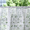 Molaxhome Butterfly Valance Curtains 63x12in Window Treatment for Home Kitchen