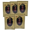 20 Gold Red Ginseng Pads, Red Ginseng Herbal Ingredients Healthy Fomentation Patch 5 2ea
