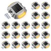 VOLISUN Solar Deck Lights Driveway Dock Lights, 20-Pack Led IP67