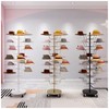 FWTXZTER Metal Hat Rack, Retail Freestanding Hat Wig Display Stand,