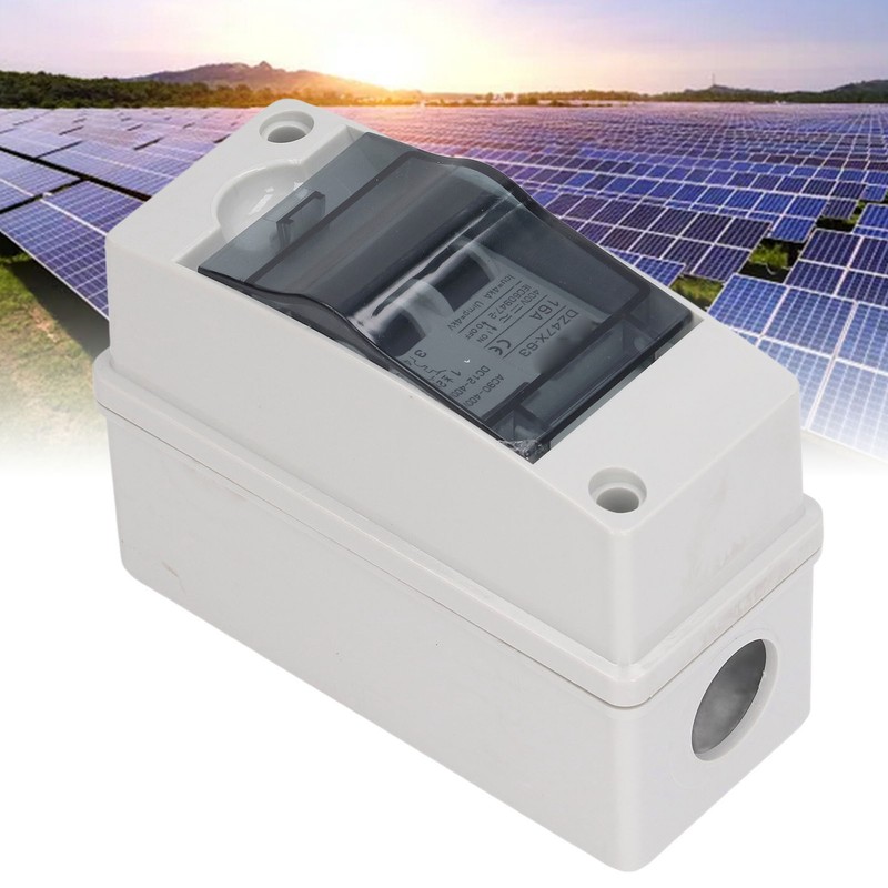 Circuit Breaker 2P 16A IP65 Waterproof PV Solar Disconnect Switch