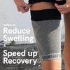 Zensah Thigh Compression Sleeve - Support for Pulled Hamstring, Quad