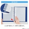 LIHIT LAB SOERU N8501-14 File Clear Book, A4 Replacement Type,