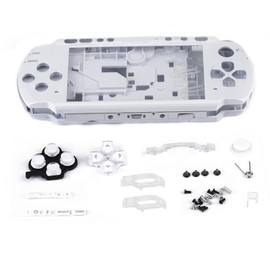 Replacement Full Housing Console Game Shell Case Cover Repair Parts For PSP 3006 (White)