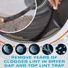 Sealegend 15-Piece 25-Feet Dryer Vent Cleaner Kit, Dryer Cleaning Tools,