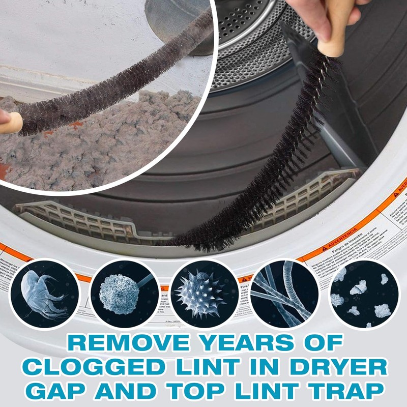 Sealegend 15-Piece 25-Feet Dryer Vent Cleaner Kit, Dryer Cleaning Tools,