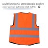 ciciglow Visibility vest, multi-coloured reflective vest, safety vest
