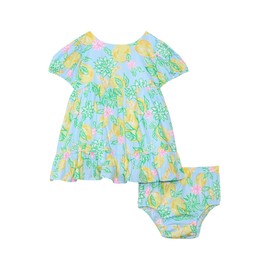 Lilly Pulitzer Women's Lou Dress (Infant), Bluette Make Lemonade