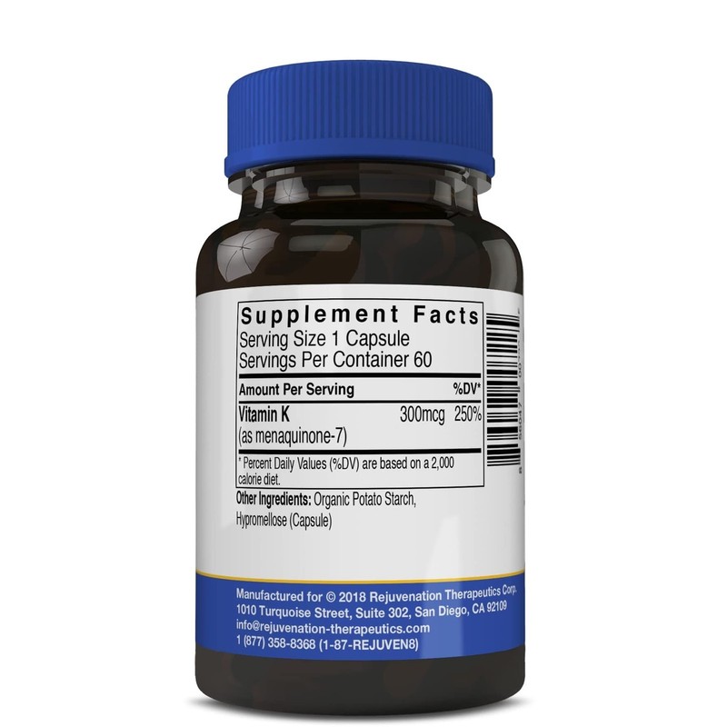 Rejuvenation Therapeutics Rejuvenation Therapeutics Vitamin K2 + Fisetin Value Pack