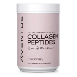 Aventus Peptidos de Colageno en polvo sin sabor 290 g 29 unidades por envase