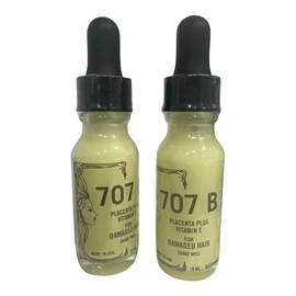 Generic Set of 2 bottles Hypoallergenic Formula 707 B for damaged hair, Yellow