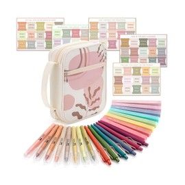 Mr. Pen- Bible Journaling Kit, 24 PCS, Bible Case, Bible Highlighters and Pens No Bleed, Bible Study Kit, Bible Journaling Kit, Bible Study Supplies Journaling Kit, Bible Journaling Supplies