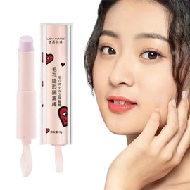 Concealer Stick Thin Natural Pore Cover Oil Proof Trouble Cover Transparent, Makeup Stick for Face-02#purple