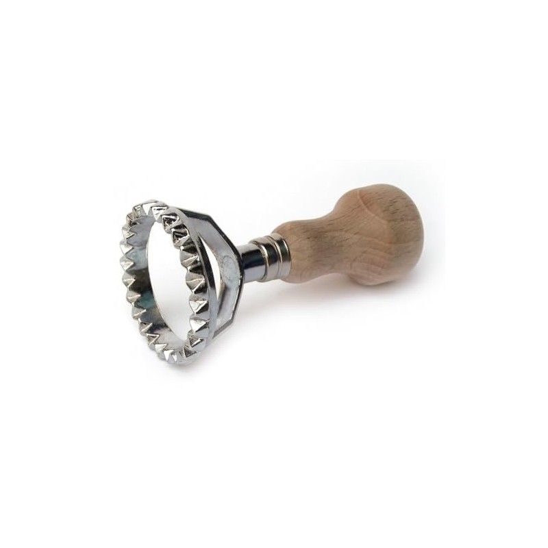 Tredoni 2.5" Round Ravioli Pasta/Dough Stamp Cutter (6.4 cm =