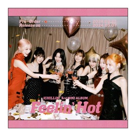 KPOP ICHILLIN' Feelin' Hot 3rd Mini Album CD+48p PhotoBook+2p PhotoCard+1p PostCard+Tracking Sealed