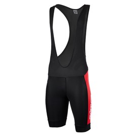 Airtracks Men's Functional Cycling Shorts with Straps Pro Line - Bib Shorts - BIB Cycling Shorts - Short Cycling Shorts - 3D Coolmax Seat Padding - Breathable - Reflector