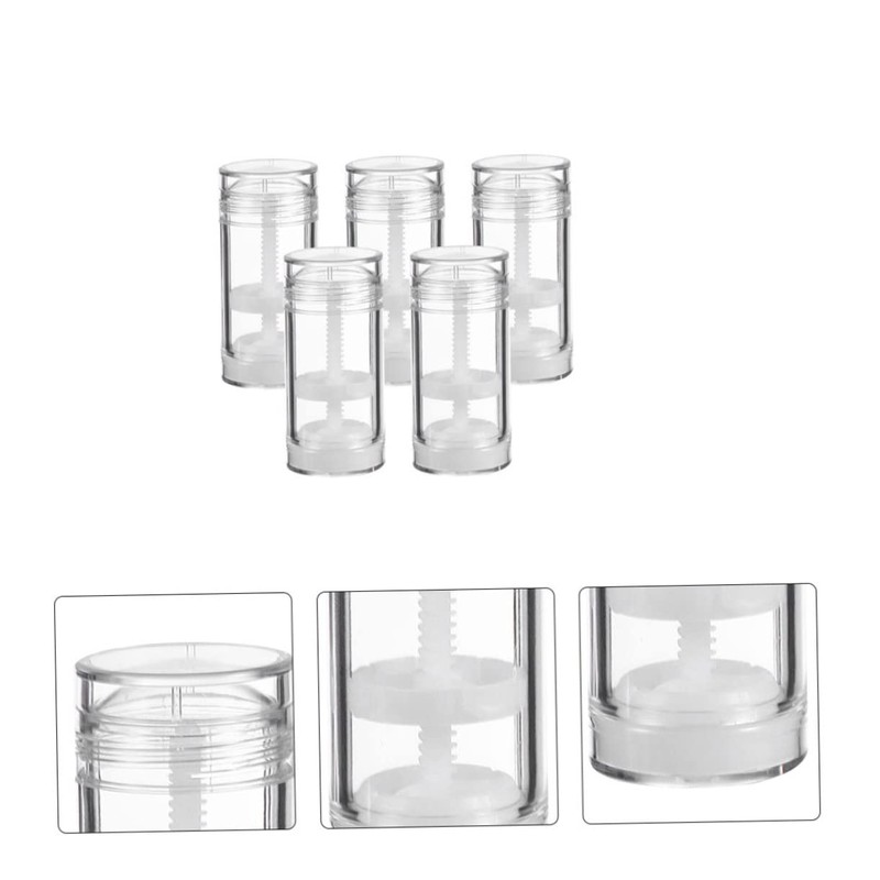 SAFIGLE 5Pcs Portable Cream Containers with Sealing for Travel and