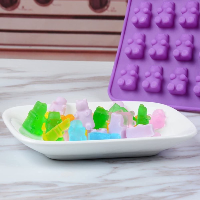 Gummy Bear Silicone Mold Mini Cute Bear Shaped Candy Mold
